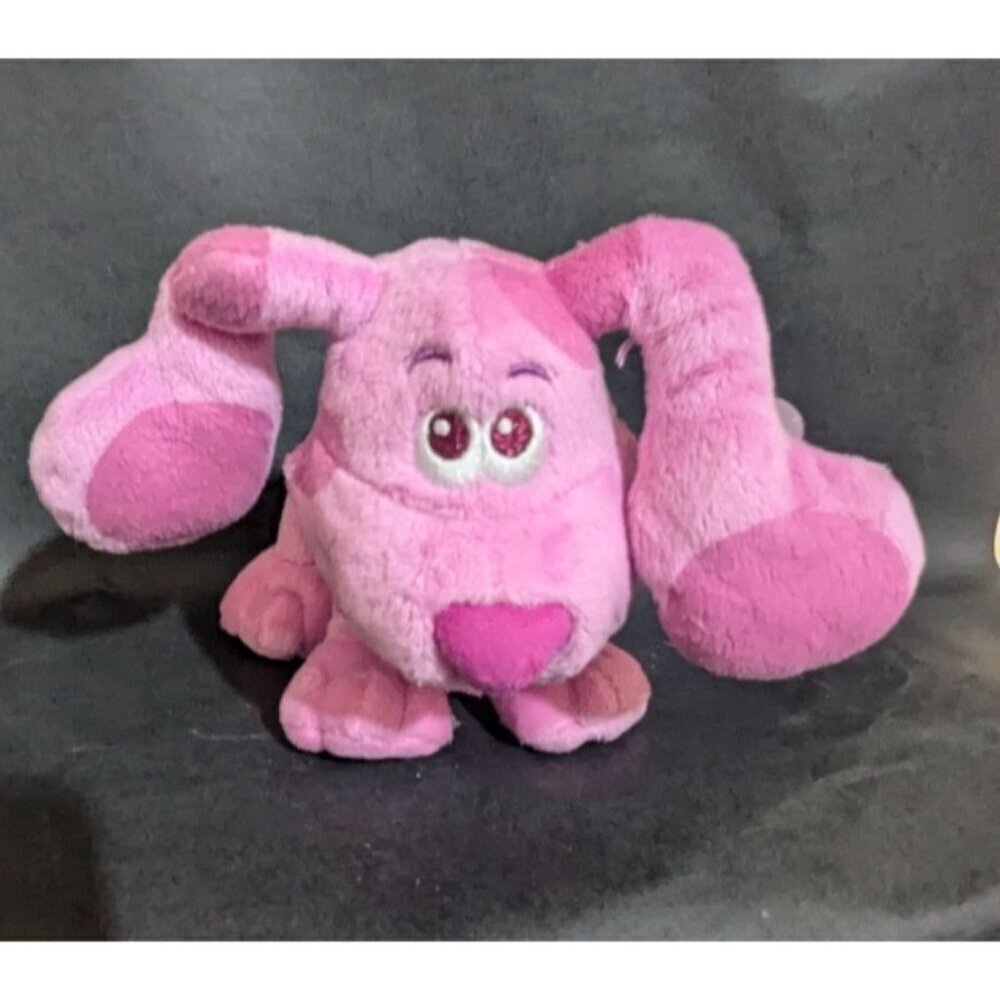 Blue’s clues Magenta pink puppy‎ dog plush 6”
